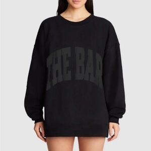 The Bar black on black sweatshirt